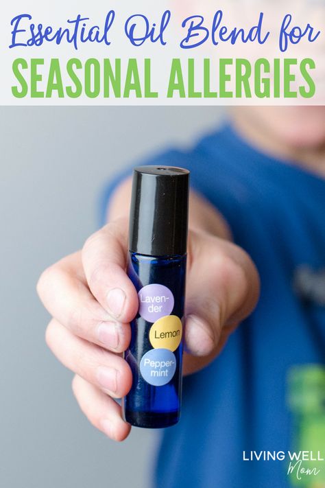 Essential Oils Allergies, Esential Oils, Diy Essentials, Watery Eyes, Seasonal Allergies, Essential Oil Roller, Young Living Oils, Doterra Oils, Runny Nose