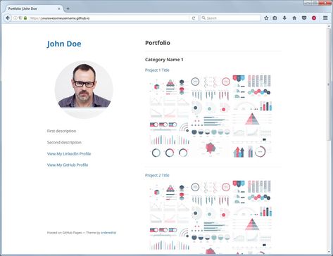 Set Up Your Portfolio Website in Less Than 10 Minutes with Github Pages Data Science Portfolio Website, Science Portfolio, Developer Portfolio, Gimp Tutorial, Learn Web Development, Website Logo, Data Analyst, What To Use, Portfolio Template