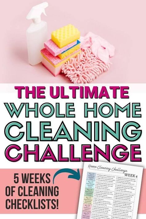 Holiday Cleaning Checklist, How To Deep Clean Your House, Deep Clean Checklist, Cleaning Checklist Printable Free, Free Printable Cleaning, Cleaning Checklists, Deep Cleaning House, Holiday Cleaning, Cleaning Challenge