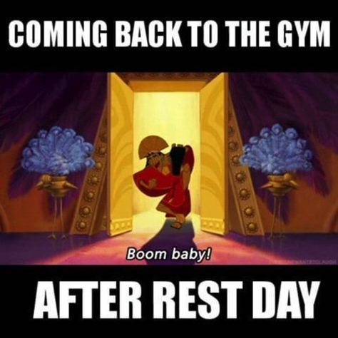 #restday #restdays #restdaybestday #restandrecover #recovery #relax #fitness #health #workouts #fitnesstips #workouttips #healthtips #recoverytips #nasm #nasmcpt #personaltrainer #personaltrainertips #getfit #gethealthy #progress #fitnessmemes #funnyfitnessmemes Sophie Gainsbybrains, Rest Day Workout, Dumbbell Tricep, Crossfit Memes, Gym Jokes, Fitness Jokes, Tricep Extensions, Workout Memes Funny, Gym Humour