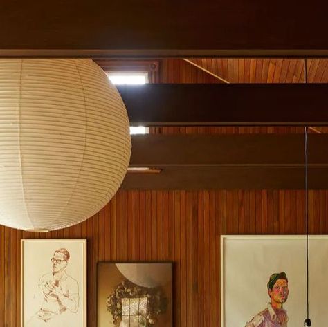 Shingled House, Japanese Lighting, Noguchi Lamp, Paper Chandelier, Shingle House, Handmade Lamps, Beach Home, Globe Pendant, Wall Gallery