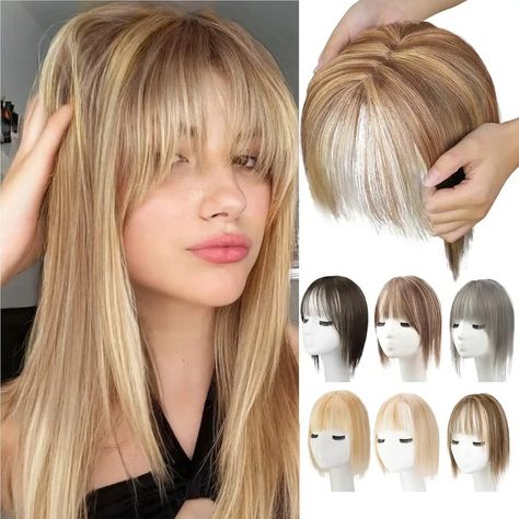 Blonde hair topper