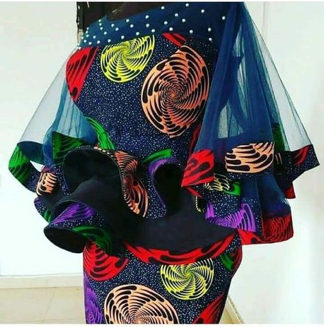 Latest Blouse Styles, Latest Ankara Skirt And Blouse Styles, Latest Ankara Skirt And Blouse, Ankara Skirt And Blouse Styles, Ankara Skirt And Blouse, African Dresses For Kids, African Fashion Skirts, Ankara Skirt, African Print Dress Designs