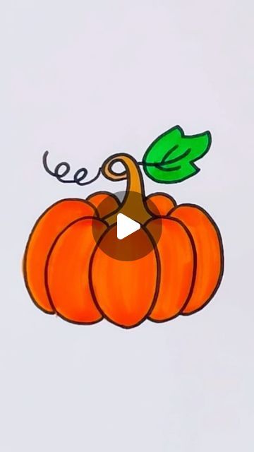 Creative Drawing for kids on Instagram: "Halloween Special Pumpkin Drawing #reels #draw #drawing #art" How To Draw A Pumpkin, Drawing Reels, Draw A Pumpkin, Pumpkin Drawing, Watercolor Ideas, Kid Activities, Easy Pumpkin, Creative Drawing, Draw Drawing