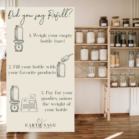 Sustainable Grocery Store, How To Start A Refill Store, Zero Waste Store Design, Refill Store Ideas, Refillery Store, Refill Store Design, Refill Shop, Refillery Shop, Soap Shop Interior