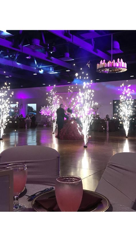 Father And Daughter Dance Quince, Quince Fun Ideas, Quinceanera Entertainment Ideas, Father Daughter Dance Quinceanera, Quince Father Daughter Dance, Pink Quince Theme, Quinceanera Surprise Dance, Purple Quinceanera Theme, Quince Gifts