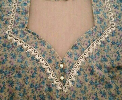 Outfit Ideas Unique, Fashion Design Ideas, Suit Neck Designs, Churidar Neck Designs, Lace Dress Design, Simple Kurta Designs, Designer Kurti Patterns, Neck Designs For Suits, Dresses 2022