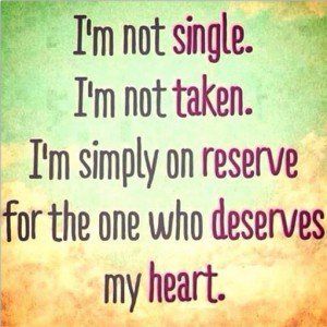 Waiting For The One Quotes Waiting for the right one :) Happy Single Quotes, How To Be Single, Single And Happy, Single Quotes, A Quote, New People, Happy Quotes, The Words, Great Quotes