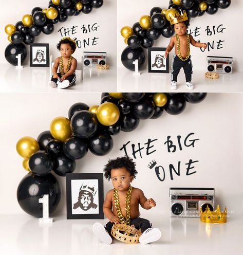 Notorious Big One Birthday Pictures, Biggie Smalls First Birthday Photoshoot, Notorious Big One Photoshoot, The Notorious One Photoshoot, Notorious One Birthday Photoshoot, The Notorious One Birthday Party Decor, Biggie Smalls First Birthday Party Centerpieces, The Big One Photo Shoot, 1 Birthday Photoshoot