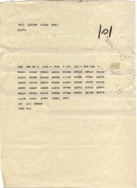 An intercept sheet of German radio transmission created for the cryptologists at Bletchley Park, Buckinghamshire, England, United Kingdom, date unknown The Rose Code, Buckinghamshire England, Whitehall London, Enigma Machine, Bletchley Park, Country Mansion, Military Intelligence, Alan Turing, Avatar The Last Airbender Funny