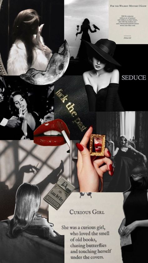 Mysterious woman aesthetic, dark, moody, femme fatale Mysterious Woman Aesthetic, Author Dreams, Falling For Someone, Woman Aesthetic, 27th Birthday, Touching Herself, Aesthetic Dark, Beautiful Stories, Lana Del Rey