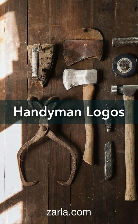 10 fantastic logo recommendations for your handyman business. Handyman Business Names, Cute Business Names, Names For Companies, Catchy Business Name Ideas, Ideal Logo, Handyman Logo, Handyman Business, Unique Business Names, Logos Vintage