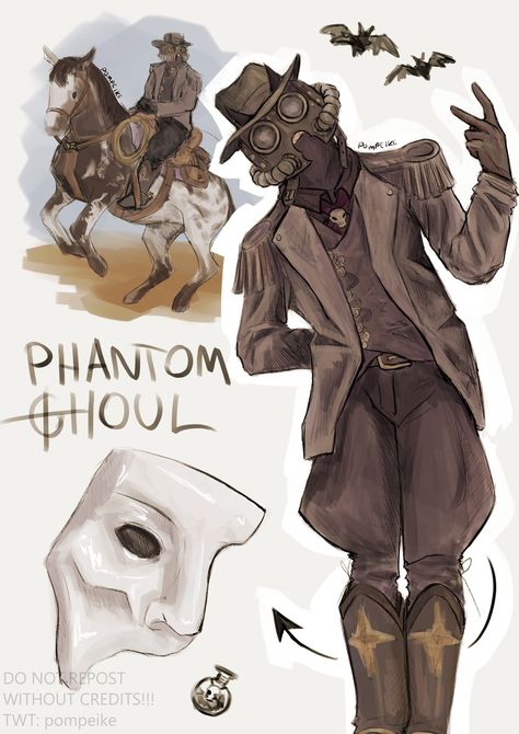 •_•ᴇɪᴋᴇ•_• 🇵🇸 (@pompeike) on X Phantom Ghoul, Ghoul Fanart, Opera Mask, Opera Ghost, Ghost Album, Ghost Art, Silly Songs, Ghost Papa, Pretty Artwork