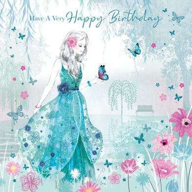 Pretty Green Dress, 16th Birthday Wishes, Free Birthday Greetings, Happy Birthday Ecard, Birthday Card Online, 16th Birthday Card, Cherry Orchard, Happy Birthday Art, Happy 16th Birthday