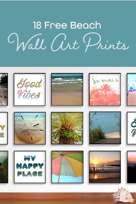 Free Printable Tropical Wall Art, Printable Beach Pictures, Beach Prints Wall Art Free, Free Printable Beach Wall Art, Beach Free Printables, Free Download Printables Wall Art, Free Wall Printables, Beach Prints Wall Art, Free Wall Art Prints