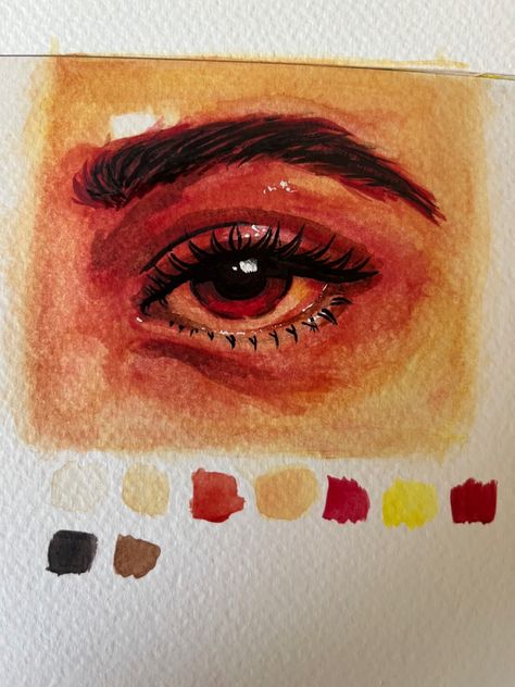 Tutorial by Mmmmonexx on Youtube ✨✨✨ Mmmmonexx Art Tutorial, Mmmmonexx Art, Drawings Inspo, Watercolor Eyes, Art Tutorial, Drawing Artwork, Art Tutorials, Drawings, Art