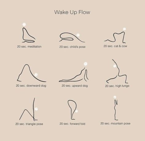 Wake Up Flow, Wake Up Yoga, Resep Diet, Sup Yoga, Yoga Stretching, Relaxing Yoga, Trening Fitness, Easy Yoga Workouts, Trening Abs