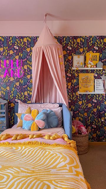 Maximalist Kids Room, Faith Rose, Sibling Room, Parents Room, Maximalist Decor, My Imagination, Dog Parents, Kids Rooms, Girl's Room