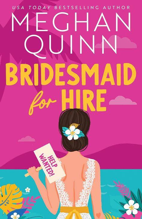 Bridesmaid For Hire - Kindle edition by Quinn, Meghan . Contemporary Romance Kindle eBooks @ Amazon.com. Meghan Quinn, New Romance Books, Billionaire Romance Books, Make Out Session, Bloom Book, Planning Business, Billionaire Romance, Event Planning Business, Contemporary Romances