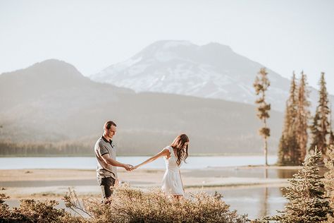 Retro Engagement Photos, Canon Beach, Lake Engagement Photos, Lake Engagement, Winter Sunrise, Cute Engagement Photos, Summer Engagement Photos, Romantic Engagement Photos, Engagement Photo Locations