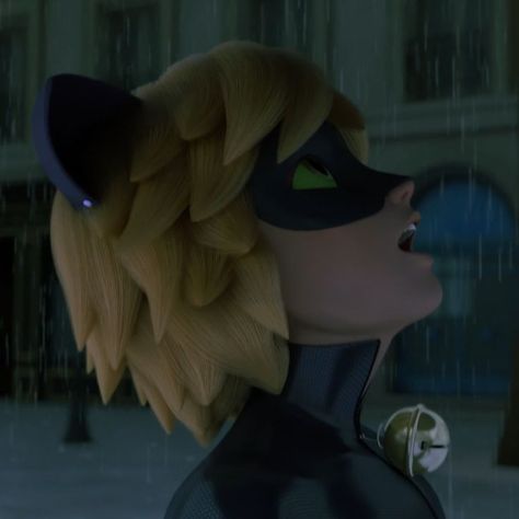 Adrien Agreste Side Profile, Cat Noir Side Profile, Cat Side Profile, Hand On Head, Me Against The World, Disney Dreams, Miraculous Characters, Adrien Agreste, Side Profile