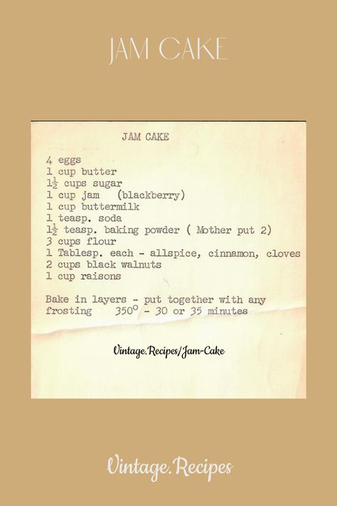 Picture this: a golden sun descending, casting warm hues on a kitchen table laden with a steaming cake. That’s the aroma of Blackberry Jam Cake, a comforting classic that weaves a symphony of spice and jam, promising warmth and sweet delight with every bite. #JamCake #Cake #BlackberryJam #Blackberry #Jam #VintageRecipes #Vintage #Recipe #OldRecipes Blackberry Jam Cake With Caramel Icing, Jam Cake Recipe Homemade, Easy Jam Cake Recipe, Tennessee Jam Cake, Vintage Jam Recipes, Old Fashioned Jam Cake Recipe, Blackberry Jam Cake, Jam Cake Recipe, Jam Cake