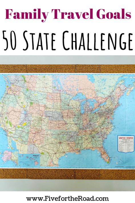 50 States Travel Checklist, Travel All 50 States, All 50 States Road Trip, State Travel Map, Perfect Road Trip Map U.s. States, 50 States Travel, Usa Travel, 50 States, Best Family Vacations