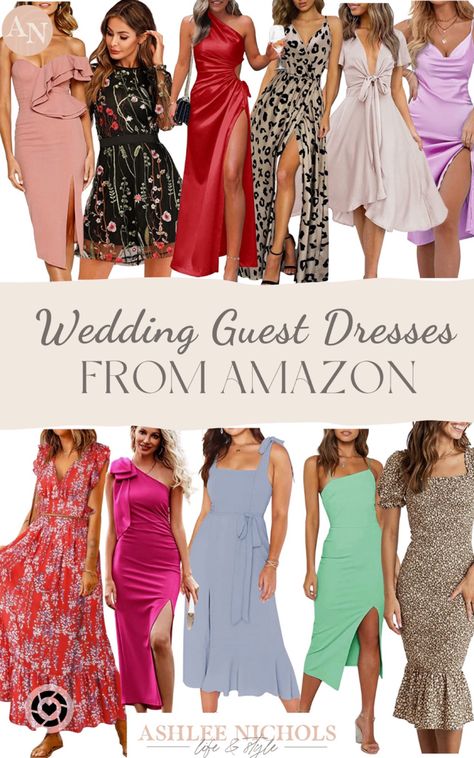 Wedding Guest Dresses From Amazon Beach Wedding Guest Dress Summer Classy, Cancun Wedding Outfit Guest, Amazon Dresses Wedding Guest, Quinceanera Guest Dresses, Amazon Wedding Guest Dress, Dresses From Amazon, Beach Wedding Guests, Spring Wedding Guest, Spring Wedding Guest Dress