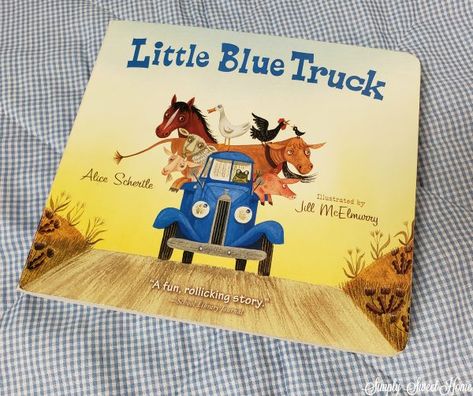 Children’s Book Review: Little Blue Truck Farm Picture, Books In Spanish, Best Toddler Books, Little Blue Truck, Farm Books, Rhyming Books, Truck Covers, Blue Truck, Gouache Illustrations