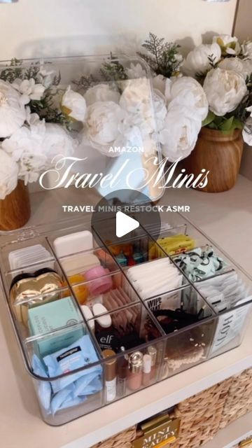 Julianna Christensen on Instagram: "On-the-go essentials I keep in my trunk organizer 🤍. Almost EVERYTHING in this reel is on sale & on my AMZ Storefront under the “Mini Travel Essentials” category 🎀. 
✨
✨
#amazonbeauty #amazonbeautyfinds #amazonfinds #amazonmusthaves #amazonmusthave #amazontravel #amazontravelessentials #makeupminis #minimakeup #whatsinmybag #whatsinmypurse #onthegoessentials #everydayessentials #travelmakeup #travelessentials #travelessential #laneigelipmask #laneige #neutrogena #packwithme #restockasmr" Travel Beauty Essentials, Contact Case, What's In My Purse, Trunk Organizer, Amazon Travel, Travel Essentials List, Trunk Organization, Mini Makeup, Amazon Beauty Products