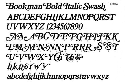 Bookman Bold Italic Swash | Bookman Bold Italic Swash as sho… | Flickr Best Calligraphy Fonts, Graphic Fonts, Cool Fonts Alphabet, Bold Fonts Free, Old Fashioned Fonts, Free Calligraphy Fonts, Italic Font, Advanced Typography, Trendy Fonts