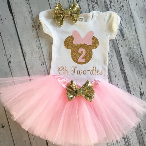 Oh Twodles Birthday Girl, Oh Twodles Birthday, Minnie Mouse 2nd Birthday, Tutu Minnie, Oh Twodles, Twodles Birthday, Minnie Mouse Birthday Party Decorations, Minnie Mouse Birthday Outfit, 2nd Birthday Party For Girl