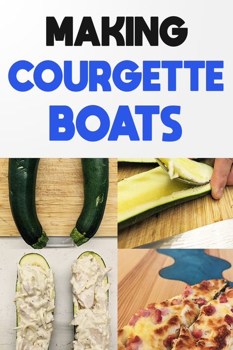 We all know how productive courgettes can be, and after giving your 12th one to a neighbour, you will need to devise a creative way to use them. So here is one of my favourite courgette/Zucchini recipes, boats. The recipe is simple enough and a great way to use up some spare courgettes. Zucchini Recipes, The Recipe, Simple Way, My Favourite, Zucchini, Boats, Canning, Courgettes