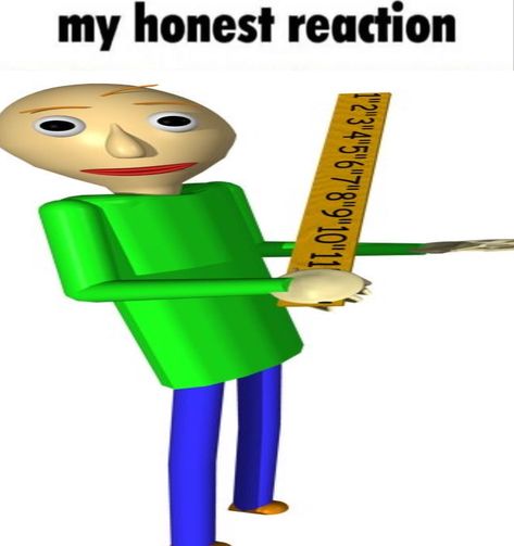 Baldis Basics Funny, Baldi Basics Pfp, Baldi X Principal, Bbieal Fanart, Baldi's Basics Fanart, Baldi Basics, My Honest Reaction, Baldis Basics, Honest Reaction