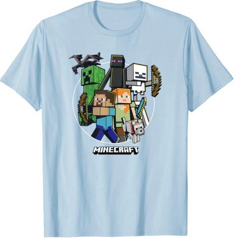 Minecraft Character, Character Group, Minecraft Characters, Circle Logo, Circle Logos, Top Fashion Brands, Shop Top, Logo T Shirt, Fashion Brands