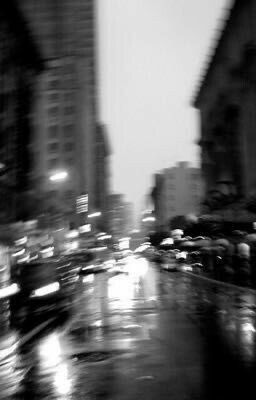 In The Rain, The Rain, At Night, Road, Black And White, Cars, White, Black