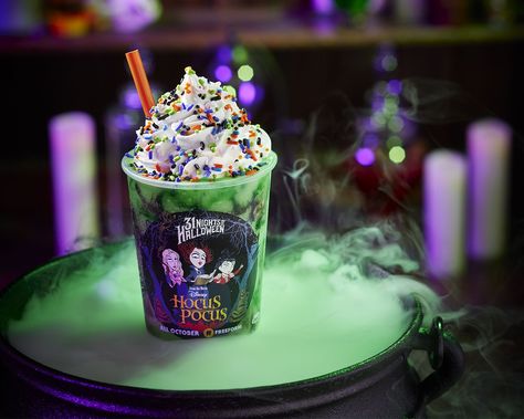 Carvel Is Selling A 'Hocus Pocus' Milkshake That Will Put A Sugary Spell On YouDelish Ice Cream Halloween, New Hocus Pocus, Carvel Ice Cream, Halloween Ice Cream, Ice Cream Novelties, Cooking Panda, Halloween Sprinkles, Fast Food Items, Halloween Hocus Pocus