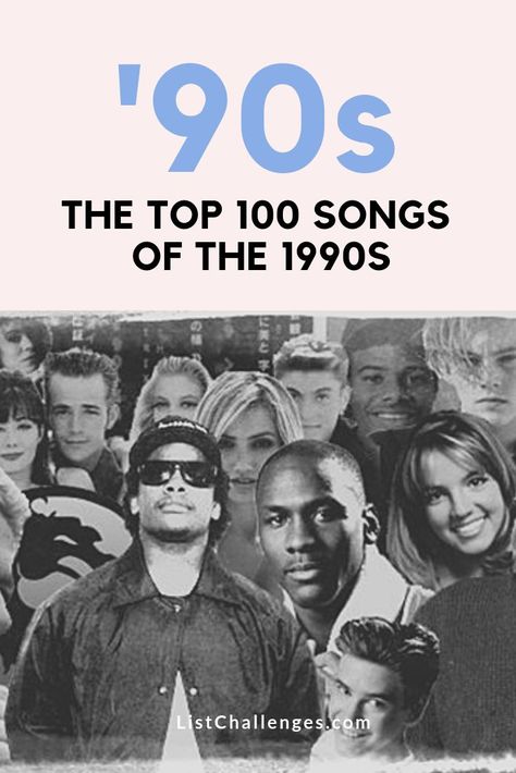 Best 90s Songs, 90s Hit Songs, Happy Songs Playlist, Music Lists, 2000 Songs, 90s Songs, Best Rap Songs, Music Trivia, Top 100 Songs