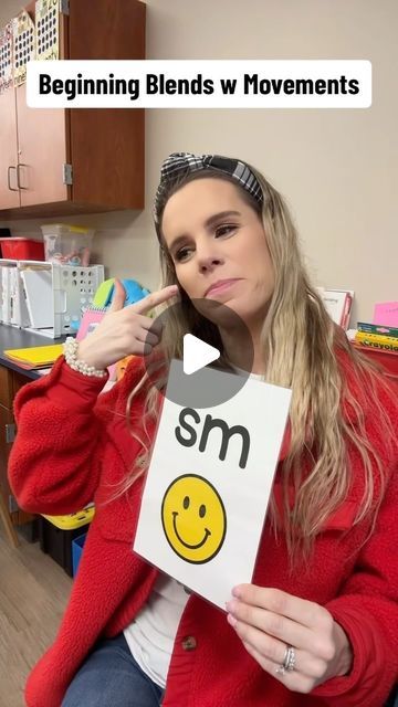 Lisa Elaine Peters on Instagram: "Beginning Blends with movements!   *comment Blends or cards for link!  Headband @maisy.plays 🖤  #scienceofreadinginstruction #learntowrite #scienceofreading #sor #teachingontiktok #teachingideas #mappingwords #blending #segmentingsounds #reading #tpt #tptseller #tptresources #phonics #teacheractivities #kindergarten #kinderclassroom #firstgrade #writingskills  #studentlearning #futureteacher #smallgroup #smallgroupinstruction #homeschool #homeschooling #readingactivities #learntoread" Kinesthetic Phonics Activities, Two Letter Blending Activities, Phonograms Kindergarten, Beginning Blends Activities, Blending Activities For Kindergarten, Letter Sounds Activities Kindergarten, Blends Kindergarten, English Games For Kids, Intervention Strategies