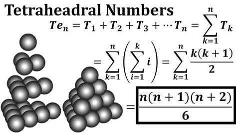 Triangular Numbers, Mathematical Induction, Sequence And Series, Physics And Mathematics, Easy Tutorial, Pyramid, Biology, Chemistry, About Uk