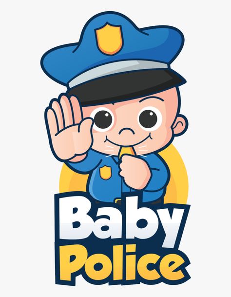 Police Themed Birthday Party, Police Baby, Cars Theme Cake, Happy Birthday Printable, Car Themes, Fat Man, Baby Cartoon, Police Cars, Printables Kids