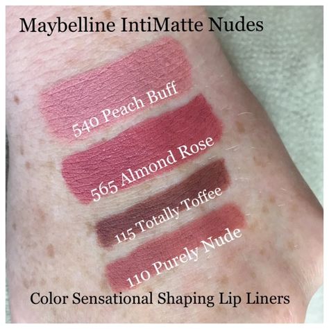 Maybelline Almond Rose, New Year Makeup, Paper Costume, Mac Lipstick Shades, Lip Liner Colors, Maybelline Lipstick, Lipstick For Fair Skin, Maybelline Color Sensational, Nail Art Pictures