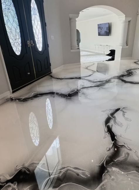 Epoxy Gym Floor, Apoxy House Floor Ideas, Epoxy Basement Floor Ideas, Epoxy Floors In Home, Epoxy Flooring Ideas, 3d Epoxy Floor Designs, Epoxy Floor Basement, Epoxy Floor Designs, Epoxy Floor 3d