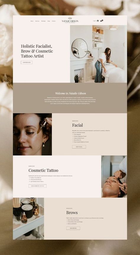 WordPress Website Design for beauty clinic Website Branding Design, Graphic Designer Studio, Modern Website Design, Shopify Website Design, Aesthetic Clinic, Beauty Clinic, Lets Talk, Designer Studio, Instagram Branding