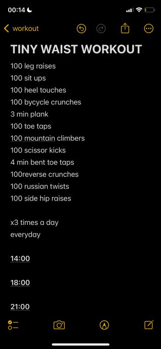 #tinywaist #waist #hotbody #summerbody #workout #water Workout Smaller Waist, This Waist Workout, Lose Body Weight Workout, Female Exercise Workout Plans, Tiny Waisted Workout, Gym Workout Plan For Small Waist, Slimmer Waist Workout At Home, Workout Plan For Hourglass Shape, Workouts To Make Your Waist Smaller