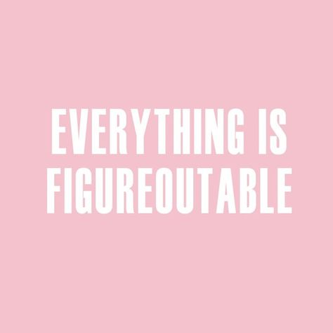 Everything Has A Solution Quotes, You Get Out What You Put In, You Will Figure It Out, What If It All Works Out Quote, It Is What It Is, What If It All Works Out, Solution Quotes, Academic Comeback, Ceo Mindset