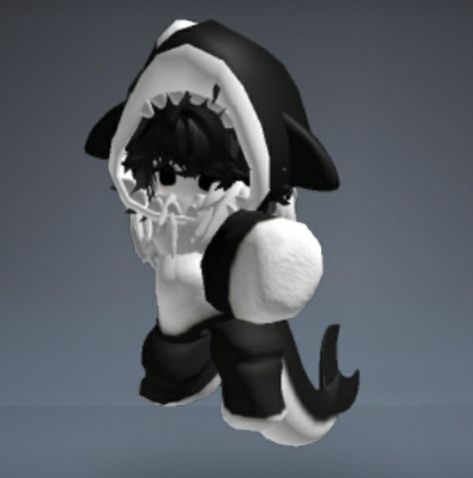 Shark Dti Outfit, Roblox Shark Outfit, Shark Outfit Drawing, Shark Wearing Headphones, Cheer Sport Sharks, Shark Outfit, Outfit Roblox, Baby Shark, Sharks