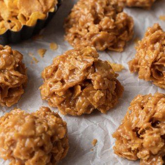 Cornflake Cookies - Live Well Bake Often Homemade Cornflakes, Cornflake Squares, Cornflake Recipes, Cornflakes Cookies, Live Well Bake Often, Cornflake Cookies, Corn Flakes, Cookie Scoop, Recipe Images