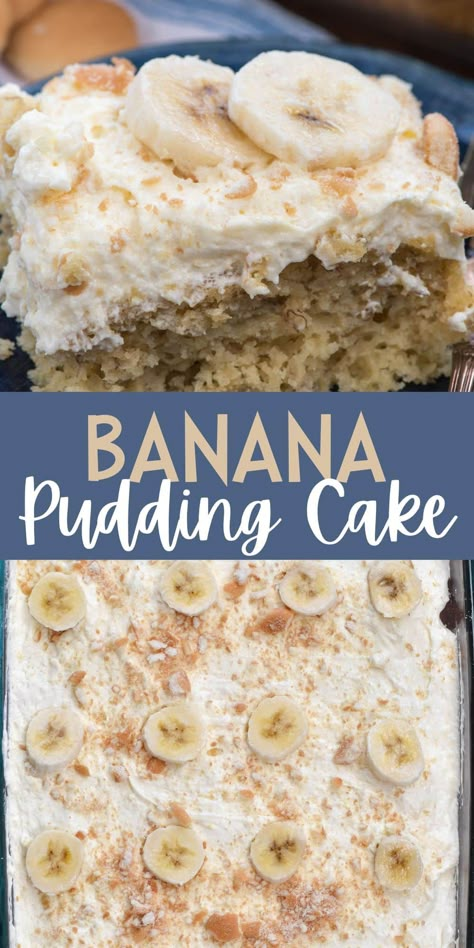 Cupcakes Recipes Easy, Easy Banana Cake Recipe, Banana Ideas, Simple Cake Recipe, Easy Banana Cake, Banana Cake Recipe Easy, Pudding Frosting, Cakes Elegant, Cakes Simple