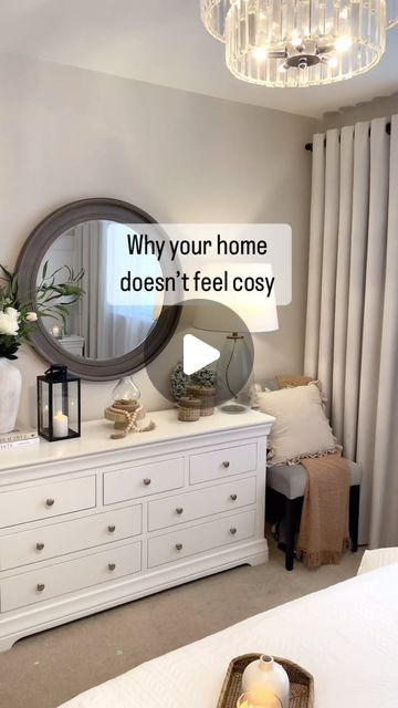 139K views · 3.1K likes | 𝓢𝓪𝓶𝓶𝔂 🤍 on Instagram: "Ways to create a more cosy home- 1. **Warm colour Palette:** Choose warm and earthy tones like soft neutrals, warm whites, and muted pastels for your interiors. 2. **Soft Textures:** Incorporate cosy textures such as fluffy rugs, knit blankets, and plush cushions to create a tactile and inviting atmosphere. 3. **Ambient Lighting:** Use soft, warm lighting with lamps, string lights, or candles to set a relaxing mood. 4. **Personal Touches:** Display personal items like family photos, handmade crafts, or sentimental decor to add character and warmth. 5. **Comfy Seating:** Invest in comfortable and inviting seating arrangements like oversized chairs or a plush sofa for a cosy feel. 6. **Nature Elements:** Bring in natural elements like p 3 2 1 Sofa Set Arrangement, Cozy Snug Outerwear With Soft Texture, Cozy Beige Sweater In Relaxed Fit, Cozy Super Soft Hoodie With Relaxed Fit, Cozy Soft Knit Neutral Outerwear, Blankets Ans Cushions Evening Cosy, Oversized Chair, Comfy Seating, Plush Sofa